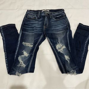 KanCan Distressed Skinny Jeans